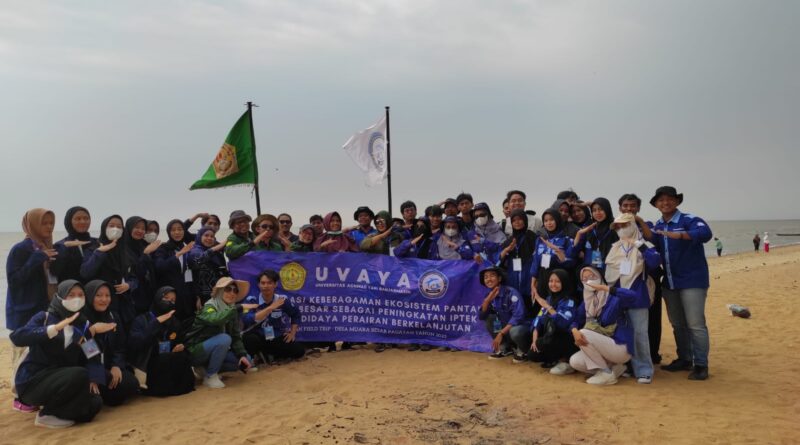Field Trip Prodi Budidaya Perairan Fakultas Pertanian di Desa Muara Besar Pagatan Kabupaten Tanah Laut Tahun 2023